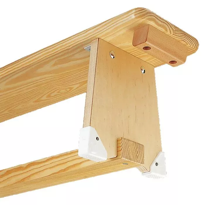 Holzleiter, Schuhständer, Holzstütze, Aufhängevorschub, Werkzeughalter