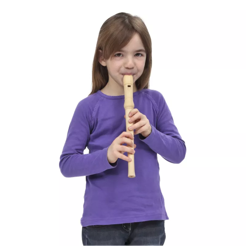 Kinder, Musikinstrument, Blockflöte, Lila, Kleidung