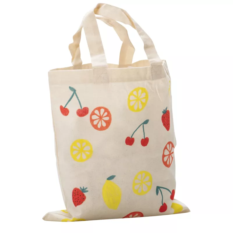 Canvasbeutel, Tasche, Fruchtprint, Leinwandbeutel, wiederverwendbare Tasche