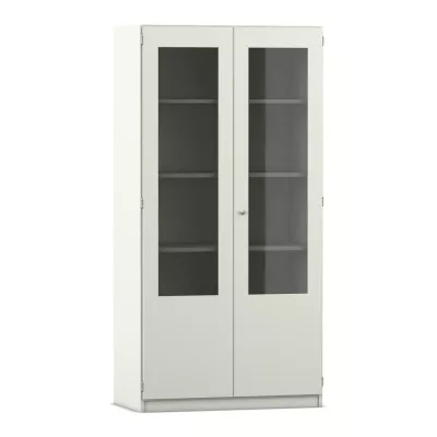 Vitrine, Glasvitrine, Schrank, Metall-glas, Glastür