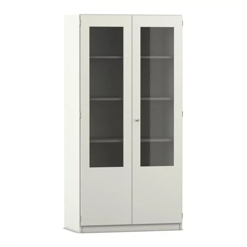 Vitrine, Glasvitrine, Schrank, Metall-glas, Glastür