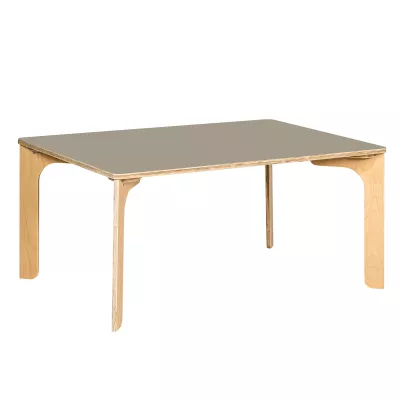 Esstisch, Holztisch, Holzplatte, Gerade Kanten, Vierbeiniger Tisch