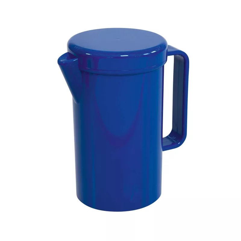 Kaffee-Kanne, Thermo-Kanne, Trinkkanne, Blau, Griff-Handgriff