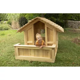 Outdoor Spielhaus aus Robinie