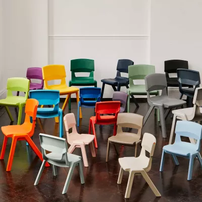 Stuhl, Kinderstuhl, Kunststoff, Vielfalt-Farben, Stuhlset