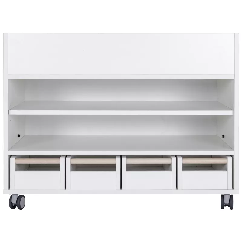 Regal, Schrank, Wagen, Rollcontainer, Holz