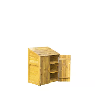 Holzkabinett, Gartenmöbel, Schrank, Holzmaterial, Außenbereich