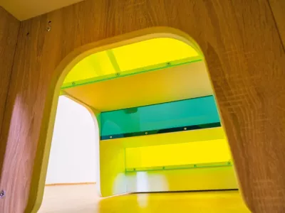 kindermöbel, spielmöbel, regal, bunte regale, gelb grün