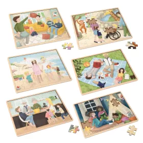Bunte Welt Puzzle-Set