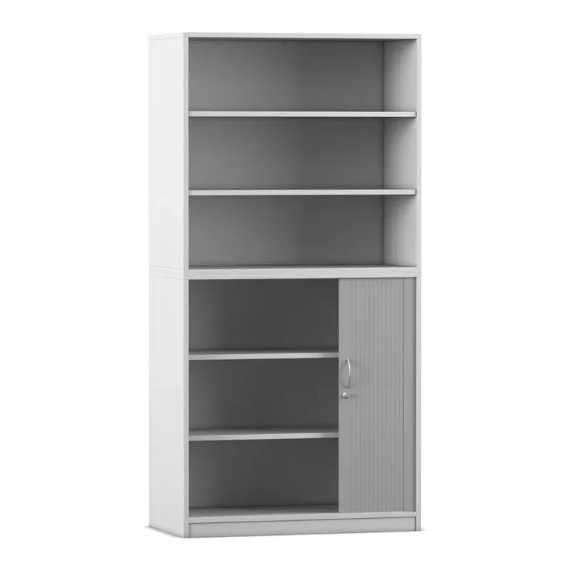 Regal, Bücherregal, Aufbewahrung, Holzregal, Schrank mit Türen