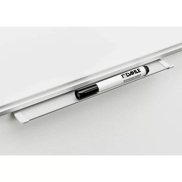 Whiteboard marker, Whiteboard marker, Marker rail, Magnetic holder, Dahle whiteboard marker