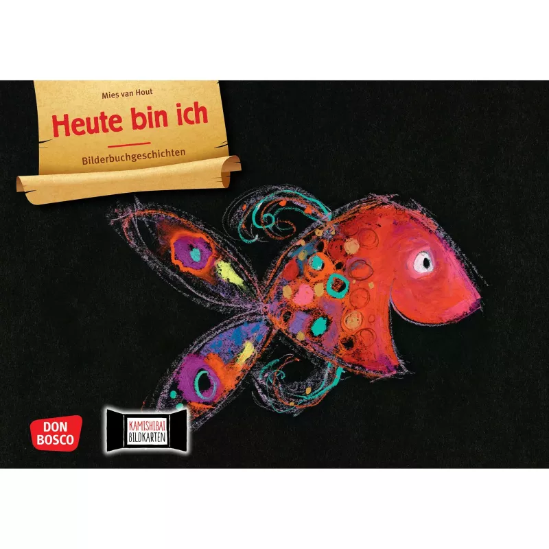 kindermalbuch, fisch, farbig, kunstwerk, kohlepapier