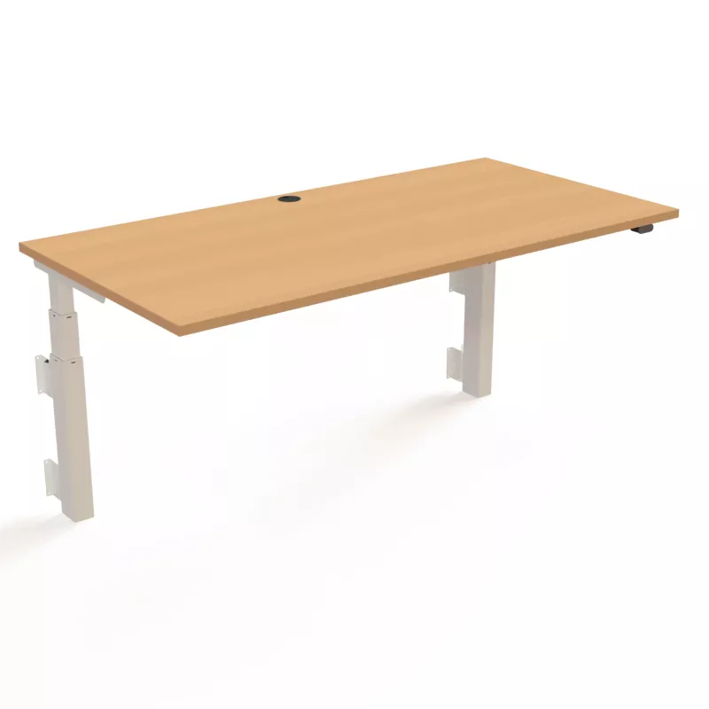 Schreibtisch, Tisch, Holzplatte, Bürotisch, Metallbeine