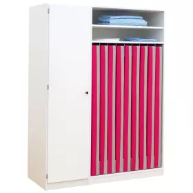 Flexeo® Liegepolsterschrank mit 7 Fächern und 1 Tür