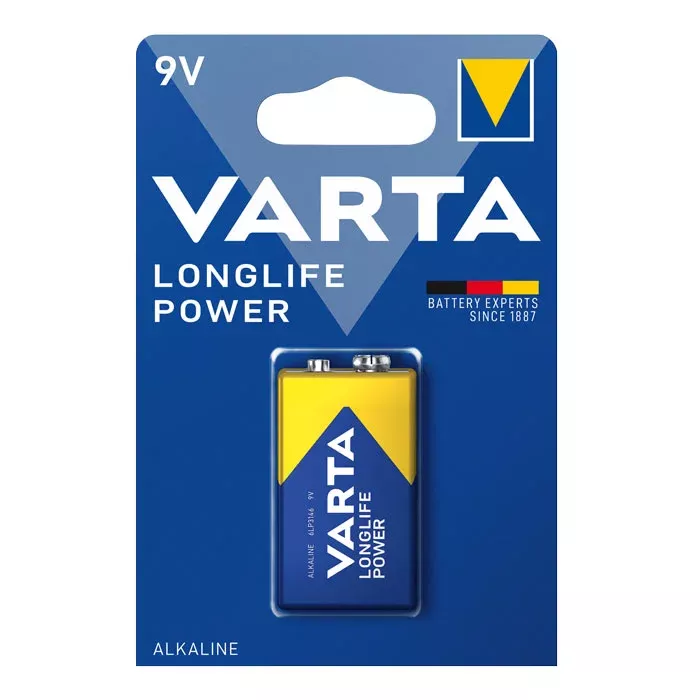 9V Batterie, AA Batterie, alkalisch, Langlebig, Stromversorgung