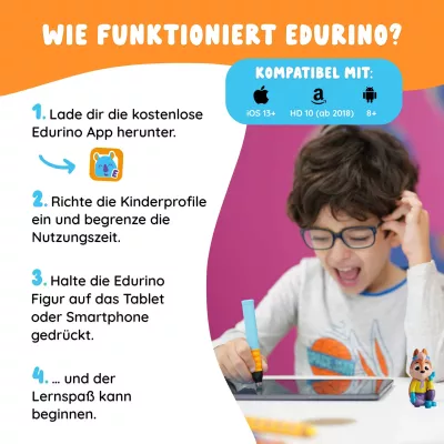 Kinder-Tablet, Stift, Tablet, Bleistift, Spielzeugfigur
