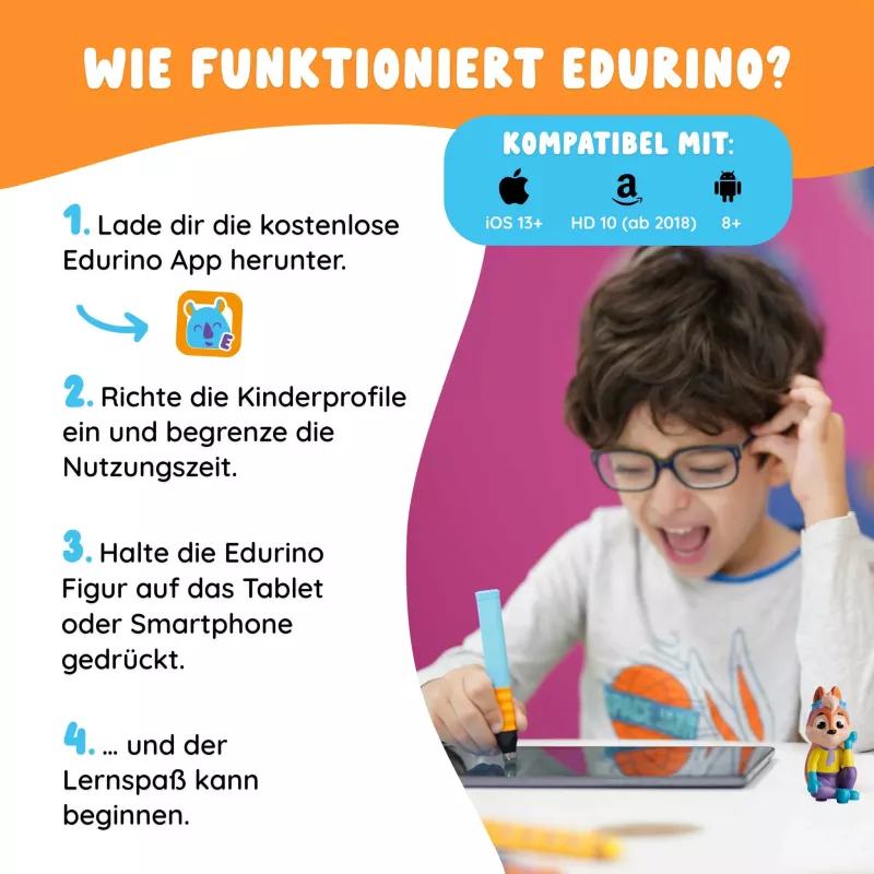 Kinder-Tablet, Stift, Tablet, Bleistift, Spielzeugfigur