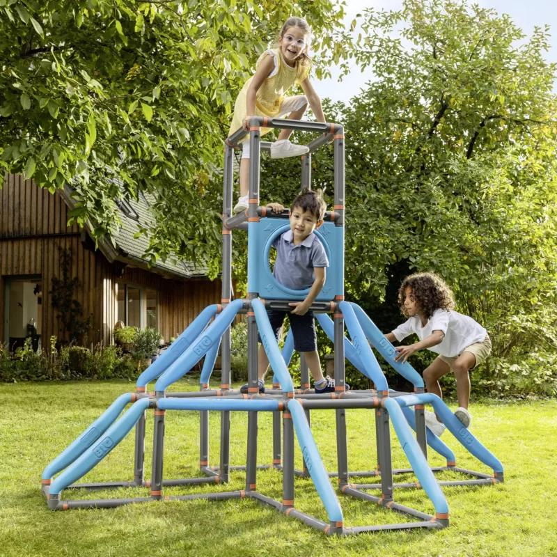 Klettergerüst, Spielturm, Schaukelstange, Spielgerät, Outdoor-Kletterstruktur
