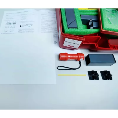 Lernkit, Experiment, Werkzeugkoffer, Rot, LED-Licht