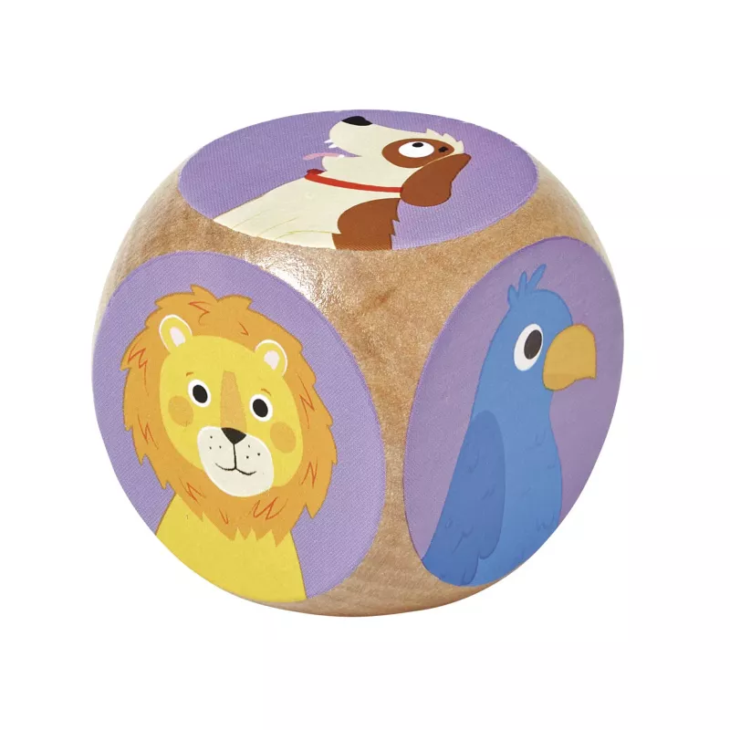 Kinderball, Löwe, Vogel, Tiermotiv, Puzzleball