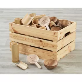 Mess-Set aus Naturmaterial, 39-teilig