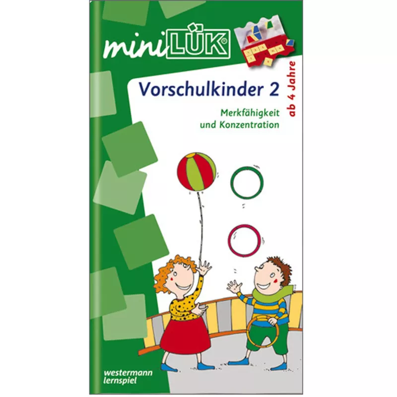 Vorschulkind, Merkfähigkeit, Konzentration, Lernspiel, Kugelspiel