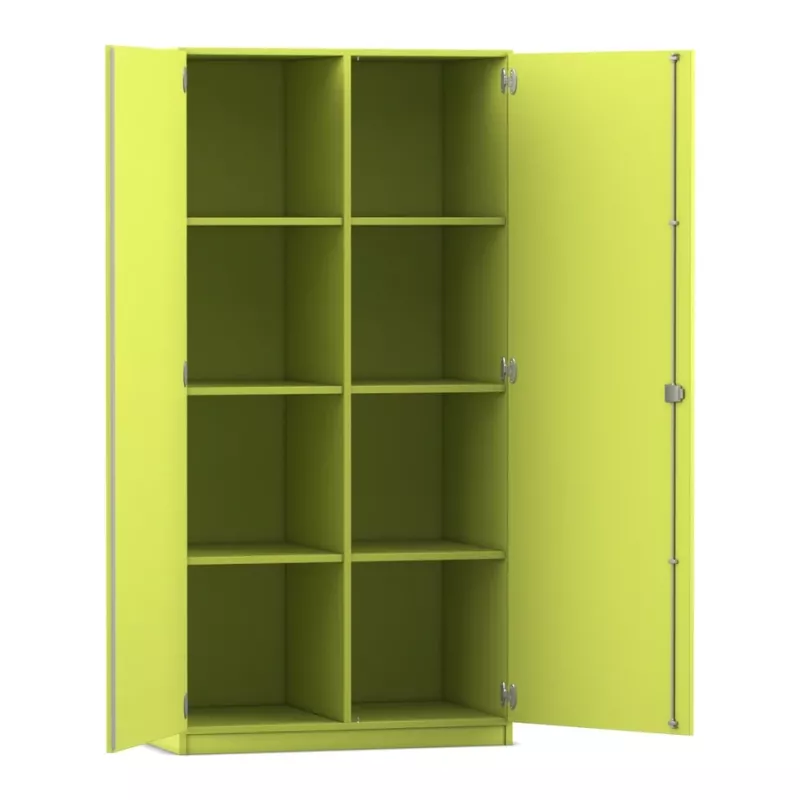 Wardrobe, Schränk, Aufbewahrung, Grün, Doppeltürig