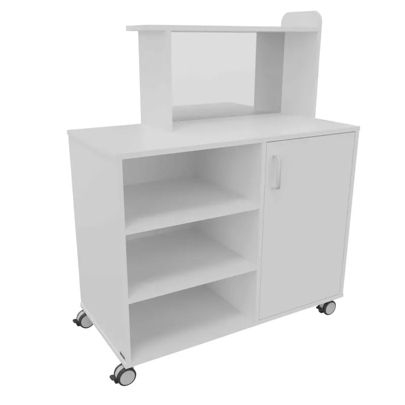 Küchewagen, Servierwagen, Rollen, Schrank, Regal