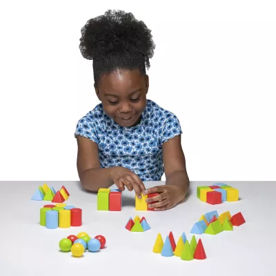 Kinderspielzeug, Formenbausteine, Kegel, Baukubus, Spielzeugset