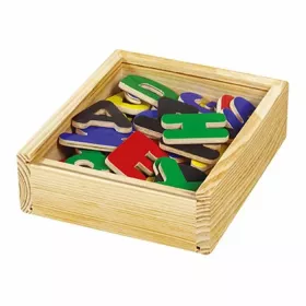 Buntes Magnet-Alphabet