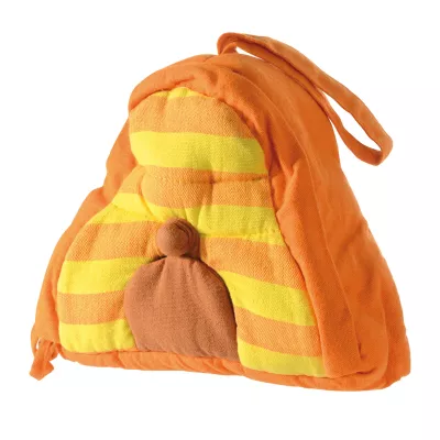 Kinderrucksack, Rucksack, Streifen, Orange, Gelb