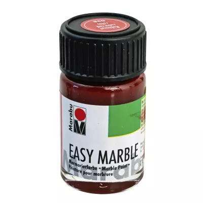 Marmorpint, Eas y Marble, Acrylicfarbe, Rote Farbe, Bastelfarbe
