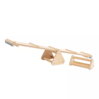 Holzspielzeug, Wippe, Kletterstange, Babyspielzeug, Naturholz