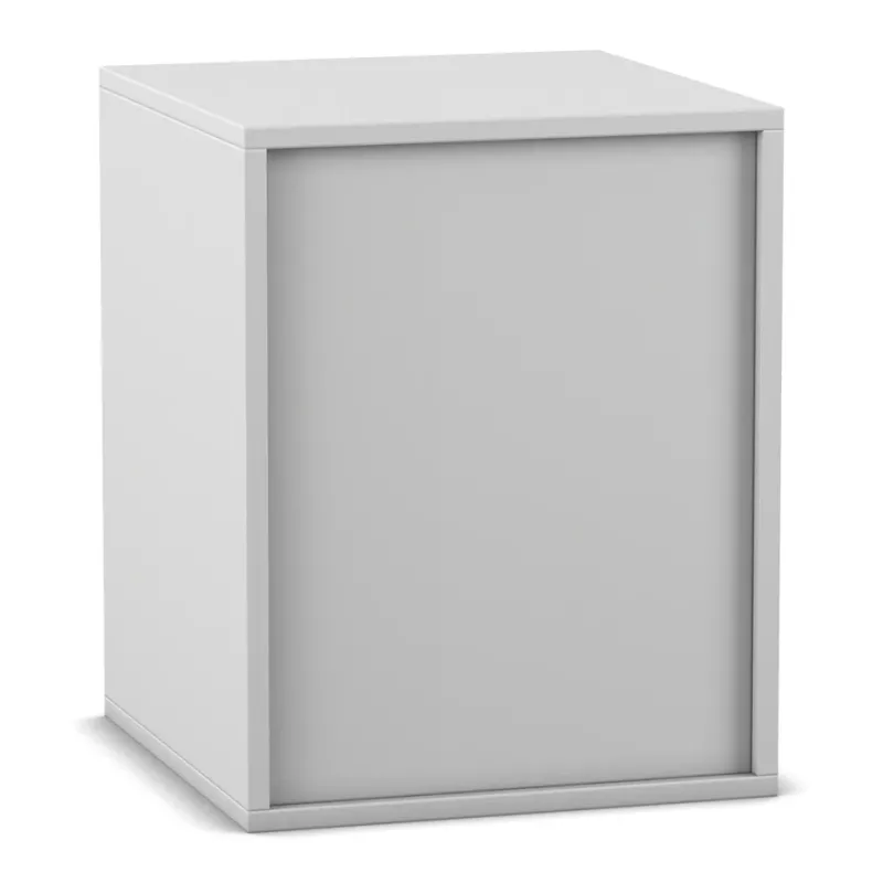 Schrank, Schubladenschrank, weißer Korpus, sliding door, Möbelgehäuse