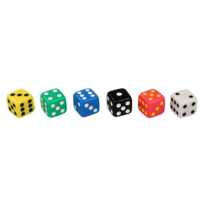 Würfel, Würfelset, Bunte Würfel, Spielwürfel, Pips