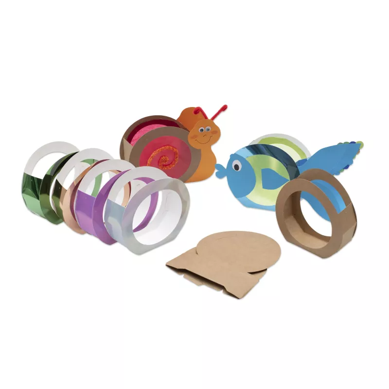 Schleifen, Papier, Bastelset, Tiermotiv, Fisch
