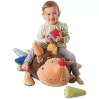 plüsch-stapel-dinosaurier, kinder-Spielzeug, weicher-plüsch-dinosaurier, bunter-dinosaurier, baby-Spielzeug