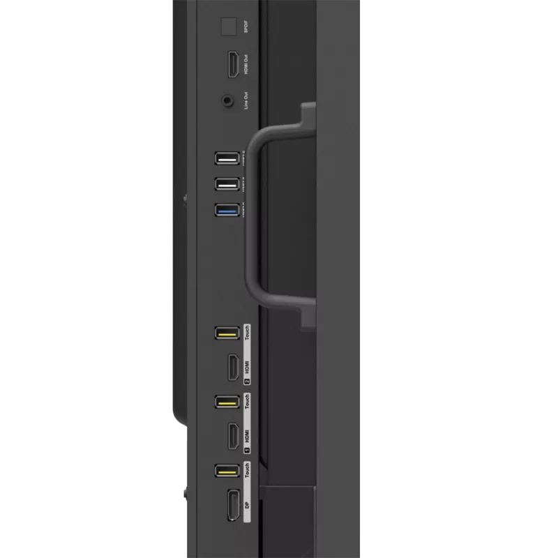 USB-C, HDMI, USB-A, Video-Anschlüsse, Monitorhalterung