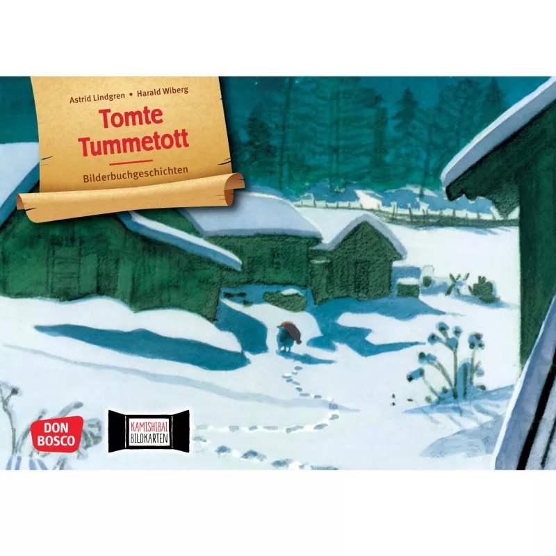 Kinderbuch, Bilderbuch, Schnee, Winterlandschaft, Häuschen