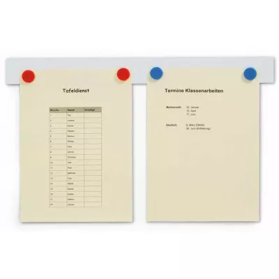 Pinnwand, Notiztafeln, Papiere, Kalender, Aushang