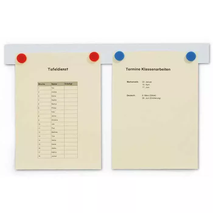 Pinnwand, Notiztafeln, Papiere, Kalender, Aushang