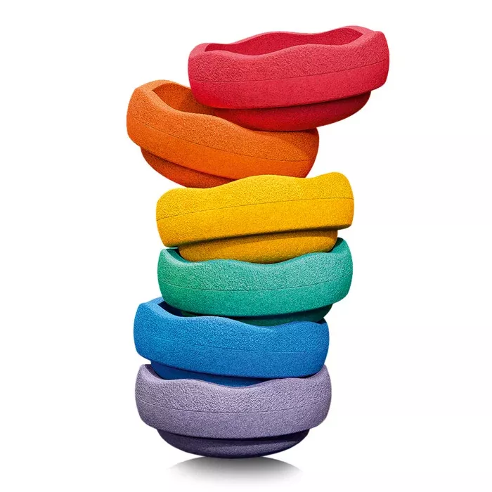 foamringe, stapelbare ringe, bunte ringe, foam skulptur, fitness zubehör