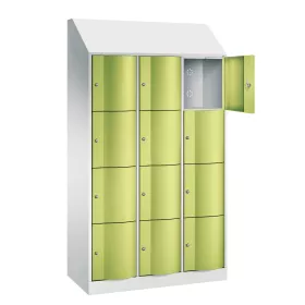 Schulschrank Resisto mit Schrägdach