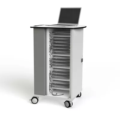 Laptopständer, Ladekart, Schubladensystem, Rollwagen, Mobiles Arbeitsstation