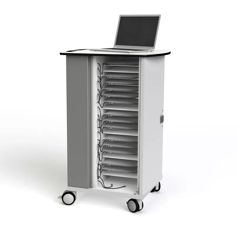 Laptopständer, Ladekart, Schubladensystem, Rollwagen, Mobiles Arbeitsstation