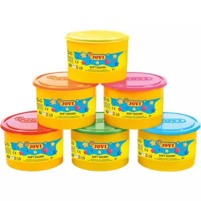Knete, Soft Dough, Pastenknete, Kinderknete, Mehrfarbiges Set