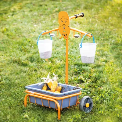 Gartenwagen, Mähwerkzeug, Korb, Wagen, Korbkorb