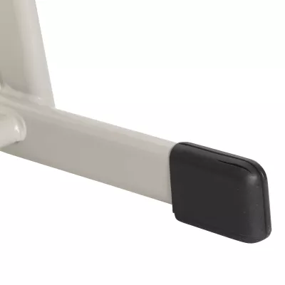 Beinende, Gelenkstütze, Metallrahmen, Gummieinlage, Schwarz
