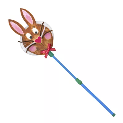 Osterhase, Hasenmaske, Maskenstab, Fanartikel, Kinderdeko