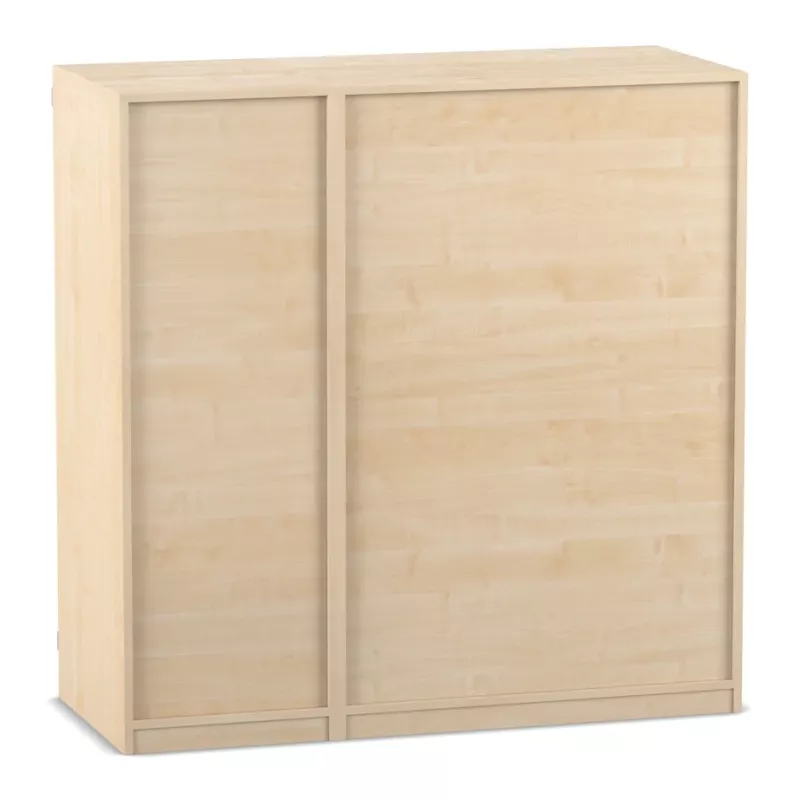Schrank, Schiebetür, Holzschrank, Massivholz, Wardrobe